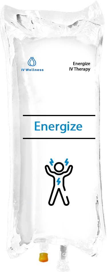Hydration IV therapy treatment bag from IV Wellness™.