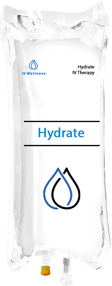 Hydrate therapy treatment bag from IV Wellness™.